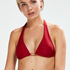 Top de bikini Triangle Pagoda, Rouge