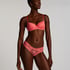 Brazilian V-shape mesh, Roze