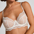 Soutien-gorge non-rembourr&eacute; &agrave; armatures Isabelle, Blanc