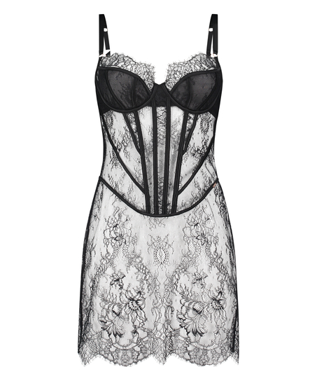 Nuisette Lace Camille, Noir