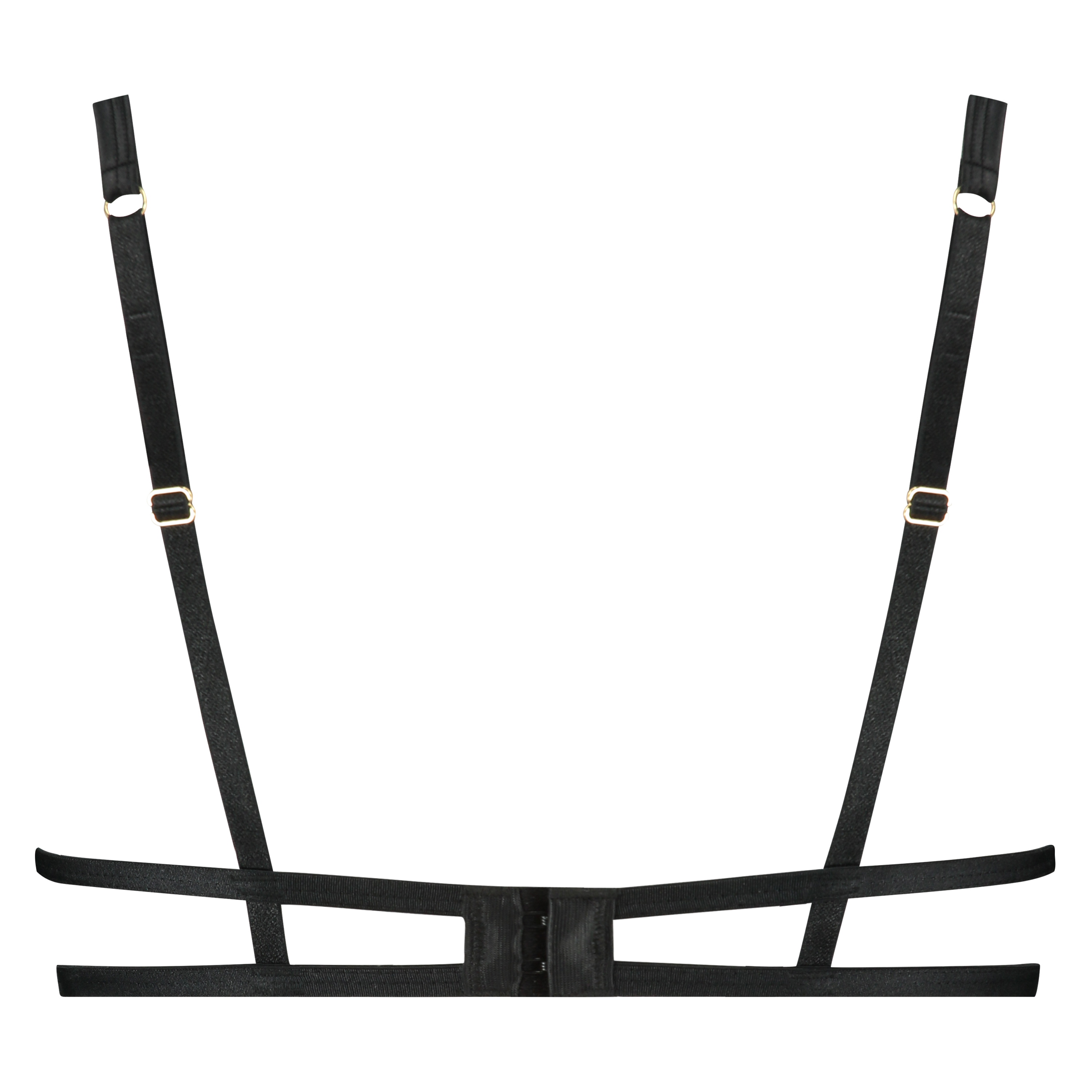 Niet-voorgevormde beugel bh Angelica, Zwart, main