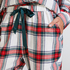 Petite pyjamabroek Flanel, Wit