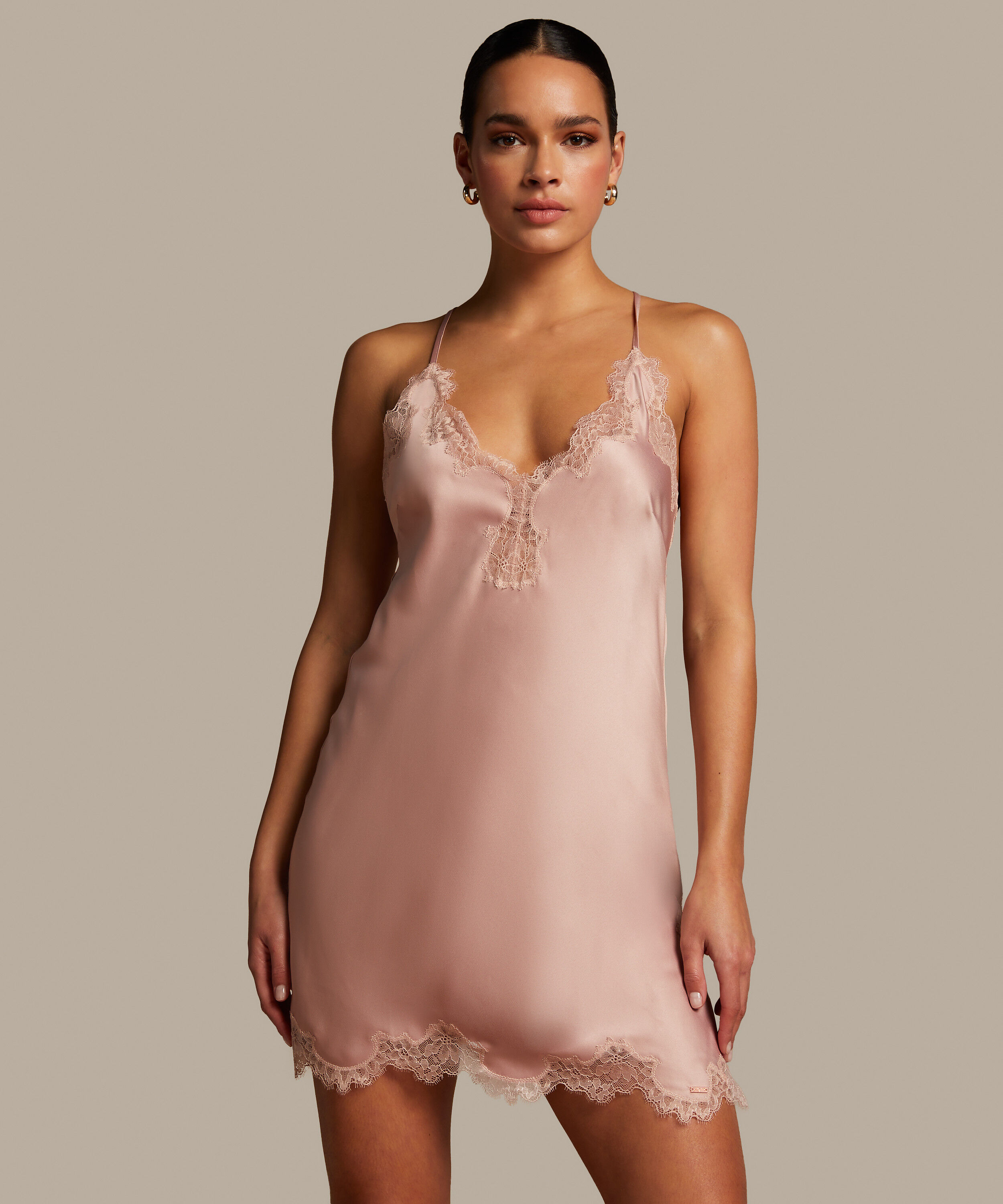 Slipdress Sophia, Roze Slipdress Sophia, Roze