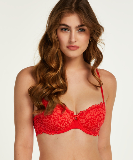 Soutien-gorge &agrave; armatures pr&eacute;form&eacute; Rose, Rouge
