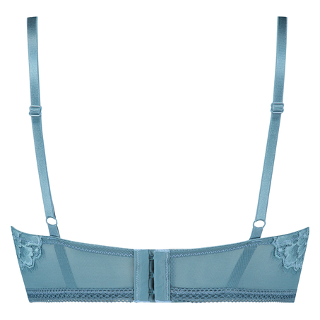 Soutien-gorge bustier &agrave; armatures pr&eacute;form&eacute; Lotte, Bleu