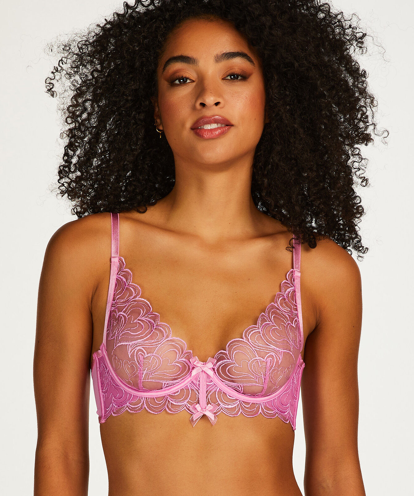 Soutien-gorge &agrave; armatures non-pr&eacute;form&eacute; Esme, Rose