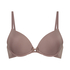 Soutien-gorge à armatures préformé Plunge, Brun