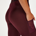 HKMX Regular waisted sport legging, Paars