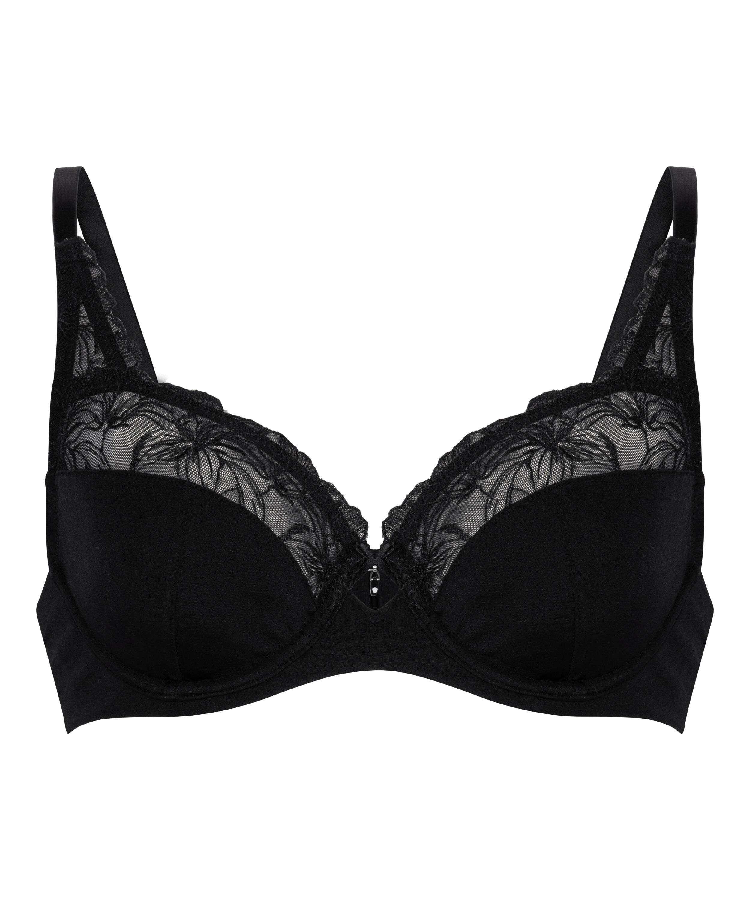Soutien-gorge &agrave; armatures non-rembourr&eacute; Lily, Noir