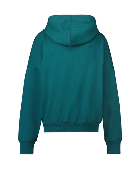 Lange mouwen Hoodie, Blauw