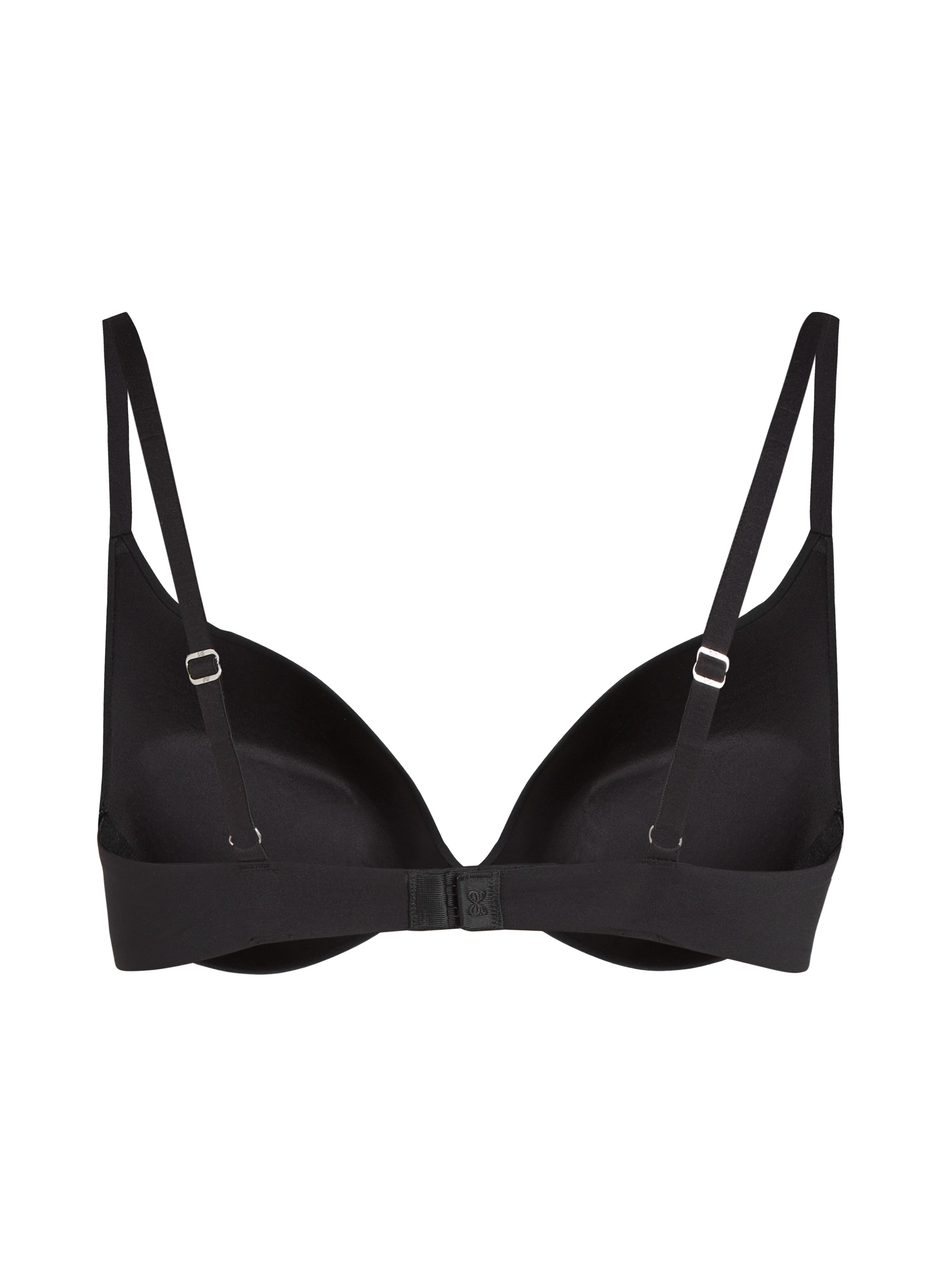 Soutien-gorge &agrave; armatures pr&eacute;form&eacute; push-up Smooth, Noir, main