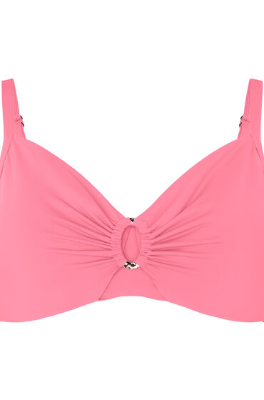Hunkemöller Niet-voorgevormde beugel bikinitop Luxe Roze, foto 3