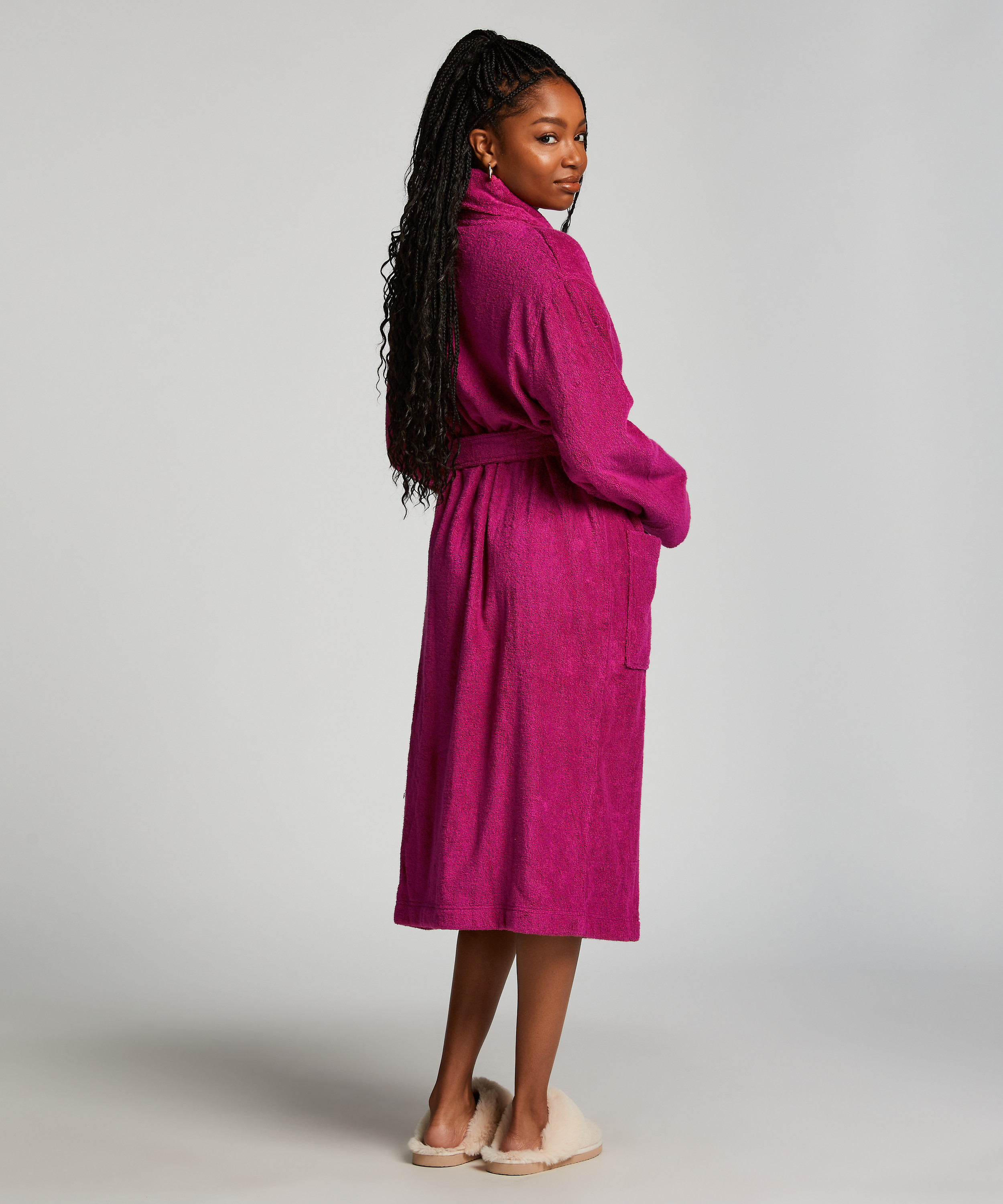 Peignoir, Rose, main