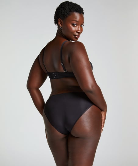 Voorgevormde strapless beugel bh Angie, Zwart