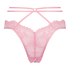 Brazilian met open kruis Roxanne, Roze