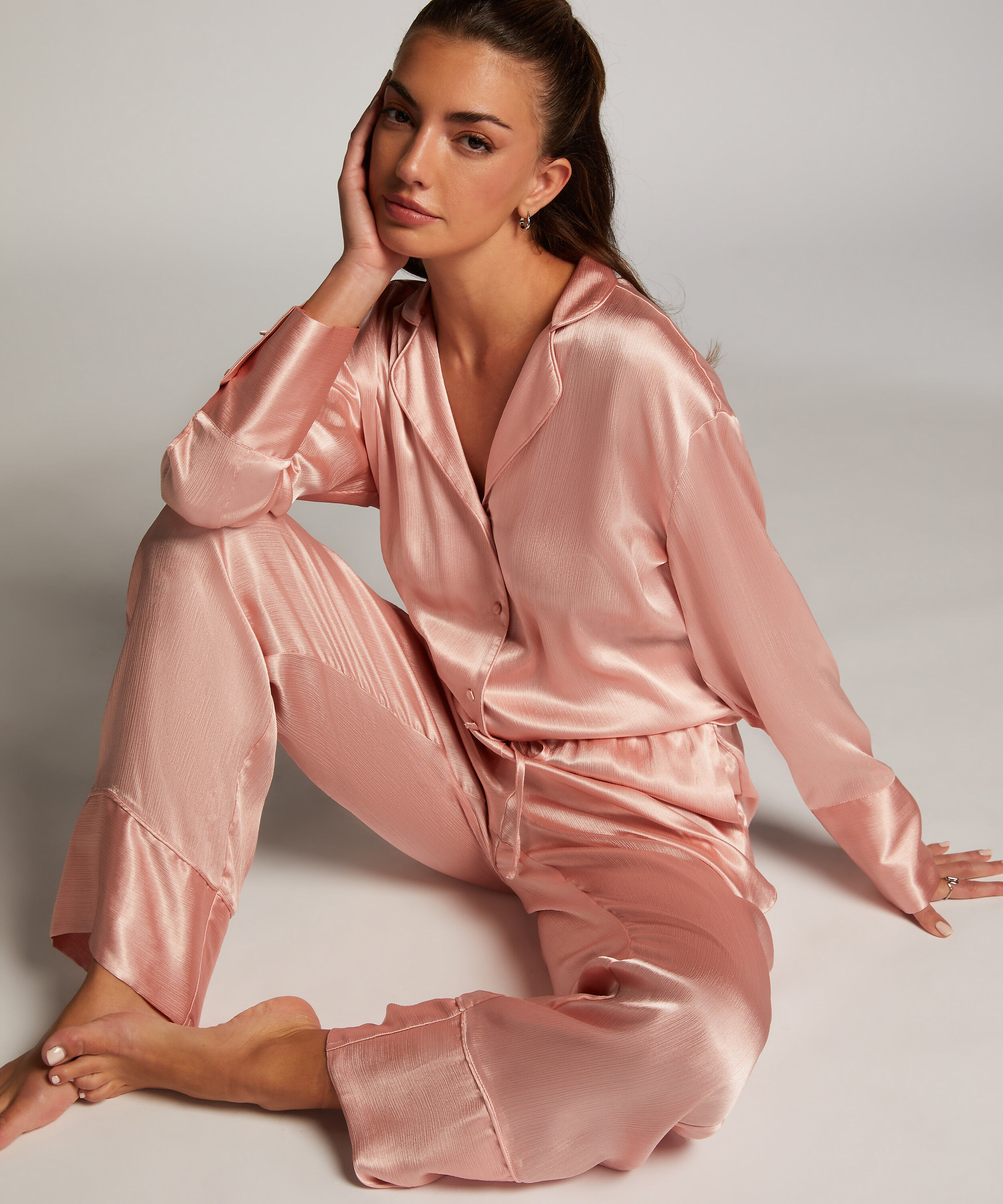 Pantalon Satin, Rose