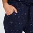 Pyjamabroek Jersey, Blauw