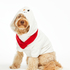 Onesie chiens en polaire, Blanc