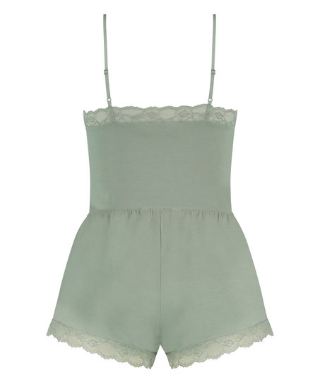 Korte pyjamaset Cami, Groen