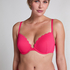 Voorgevormde beugel bikinitop Scallop, Roze
