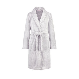 Peignoir Fleece, Gris
