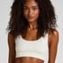 Bralette Scoop Dianne, Wit