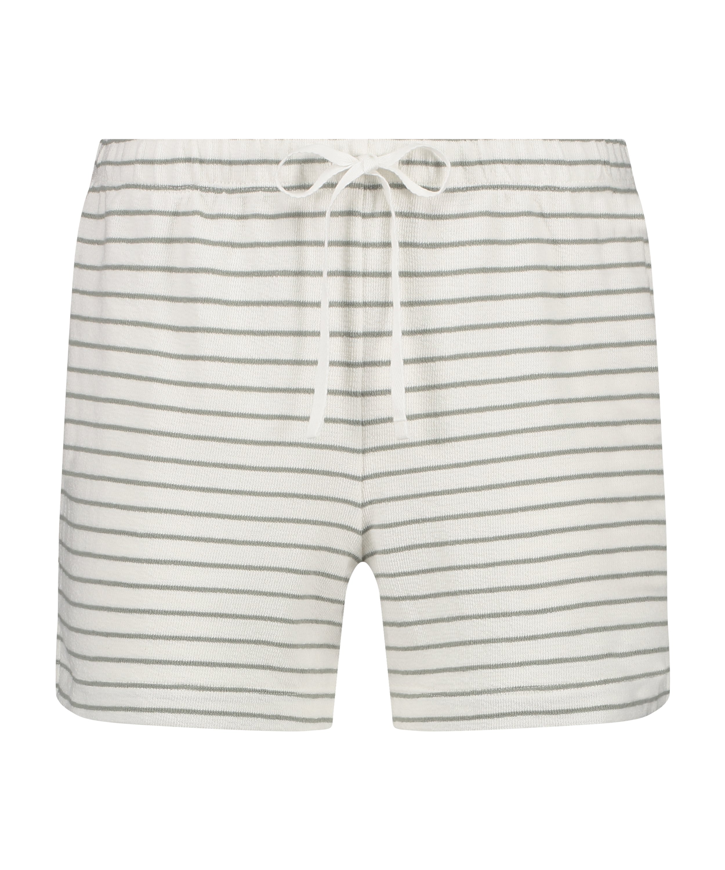 Short Coton, Blanc, main