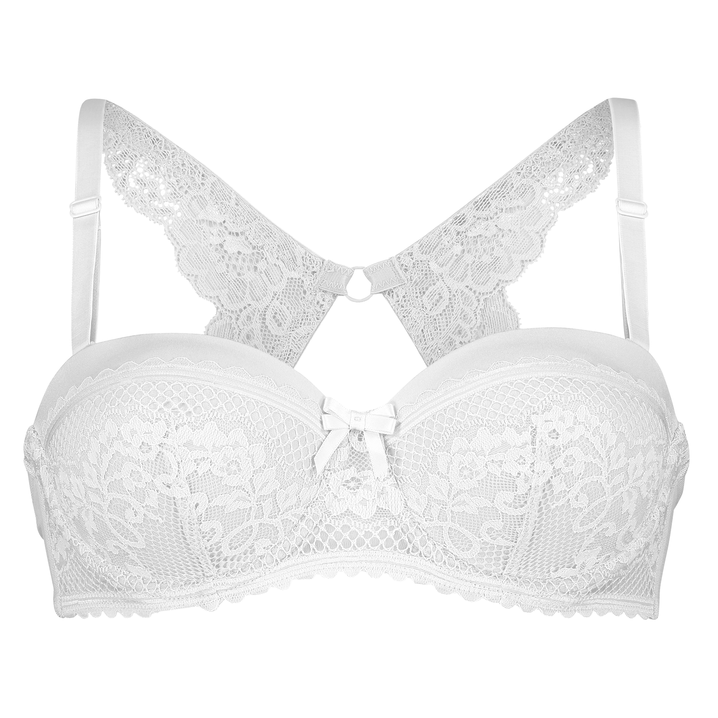 Lace back detail, Wit, main