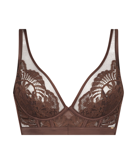 Soutien-gorge à armatures non préformé Indigo, Brun