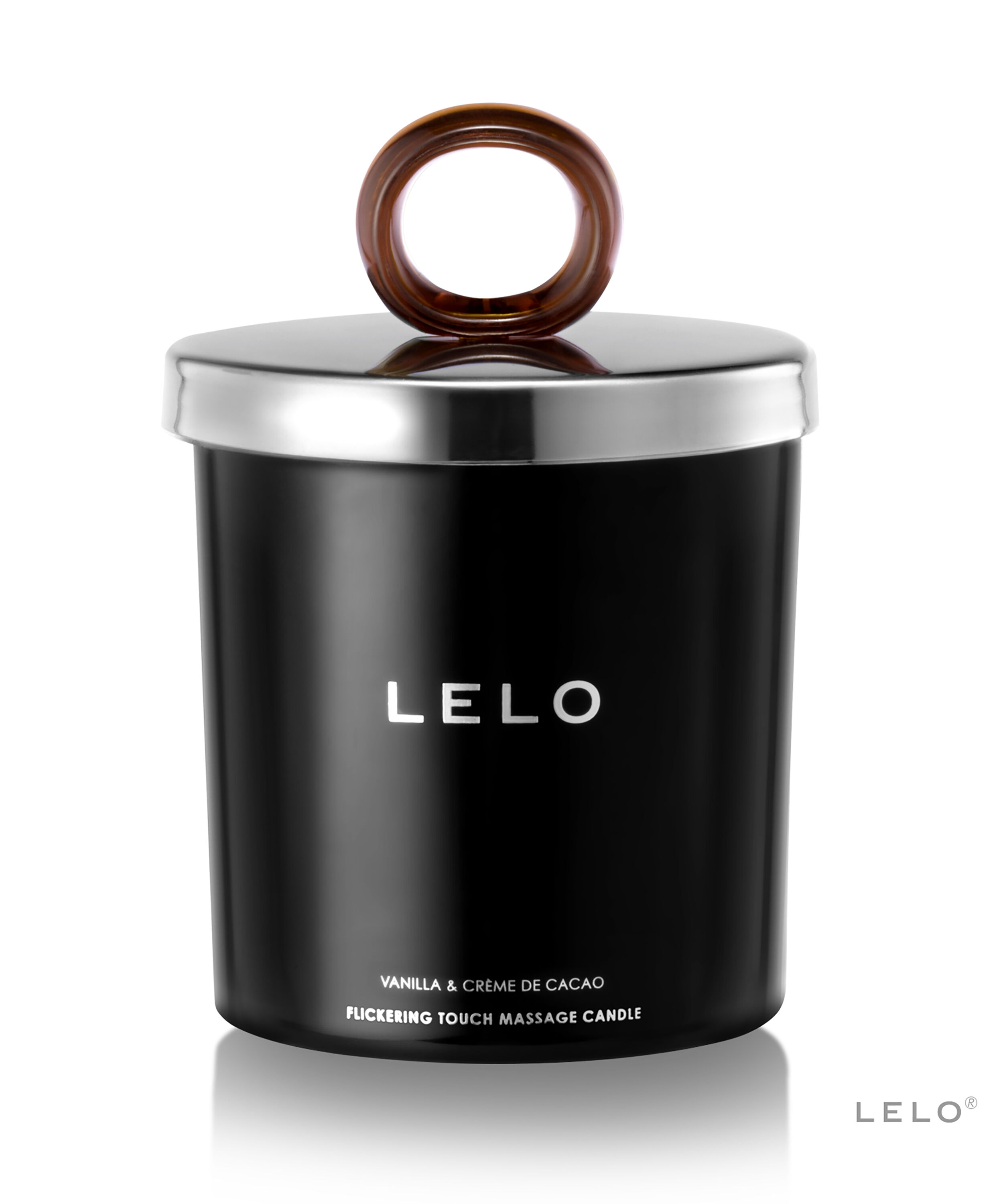 LELO Massage Kaars Vanilla & cr&egrave;me de Cacao, Bruin