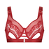 Soutien-gorge à armatures non-préformé Aurelia, Rouge