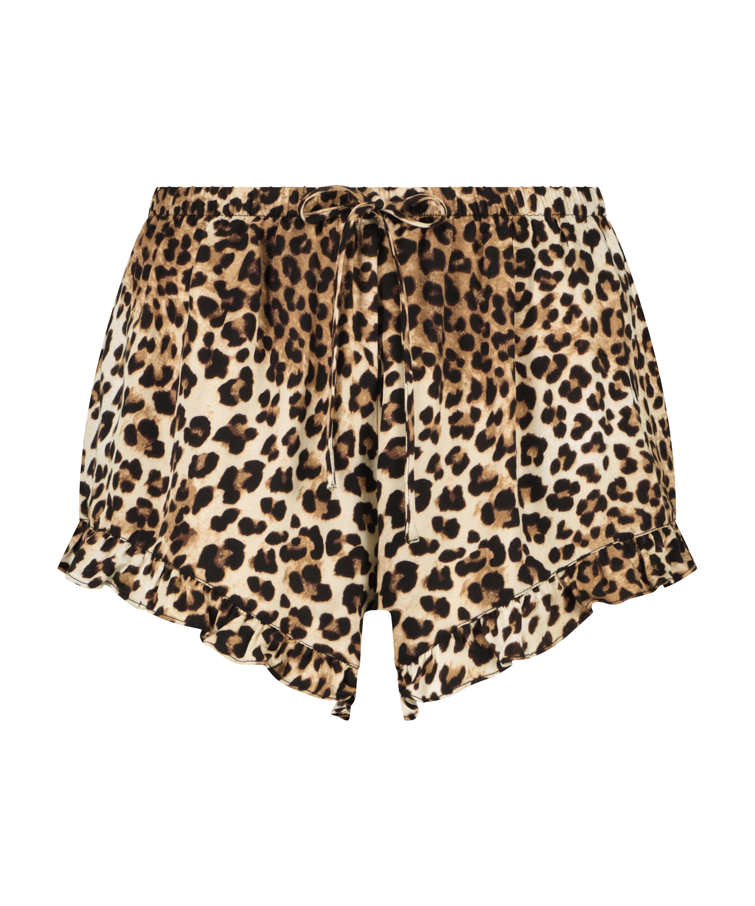 Short de pijama, Noir, main