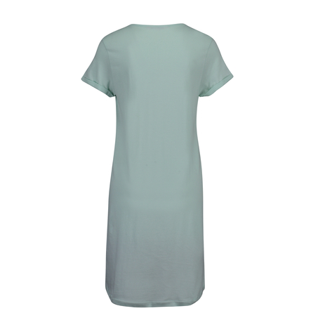 Chemise de nuit col en V, Vert