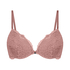 Soutien-gorge &agrave; armatures pr&eacute;form&eacute; push-up Marine, Rose