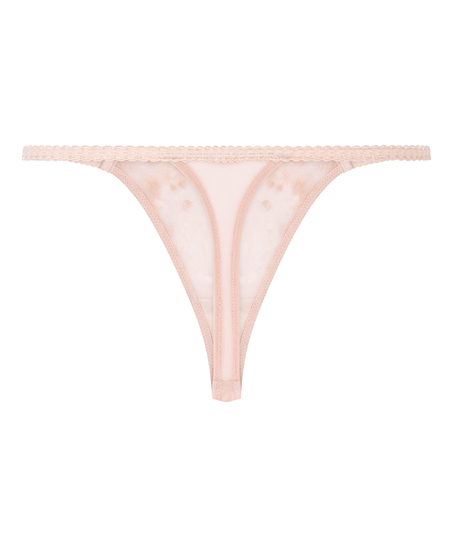 String jambe haute Chloe, Rose