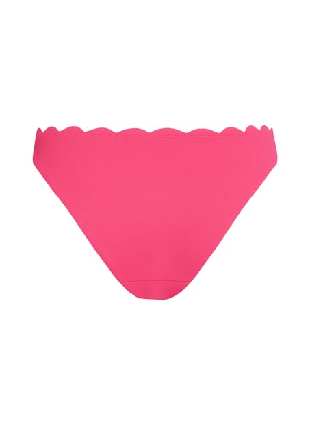 Hoog uitgesneden Bikinibroekje Scallop, Roze