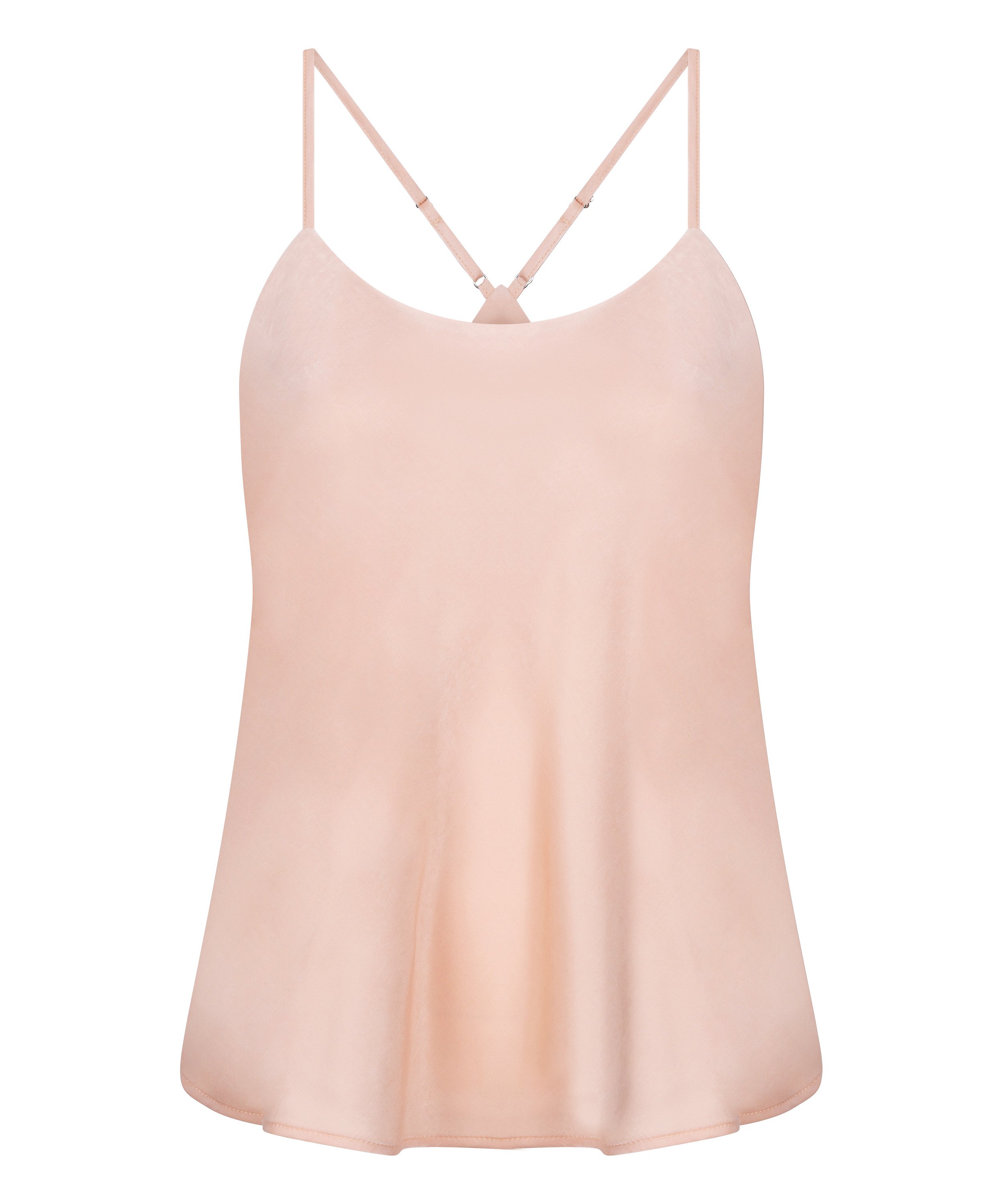 Cami top Satin Ayla, Roze, main