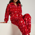 Onesie fleece, Rood