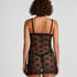 Slipdress all over lace Darcy, Zwart