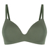 Soutien-gorge sans armatures préformé Mona, Vert