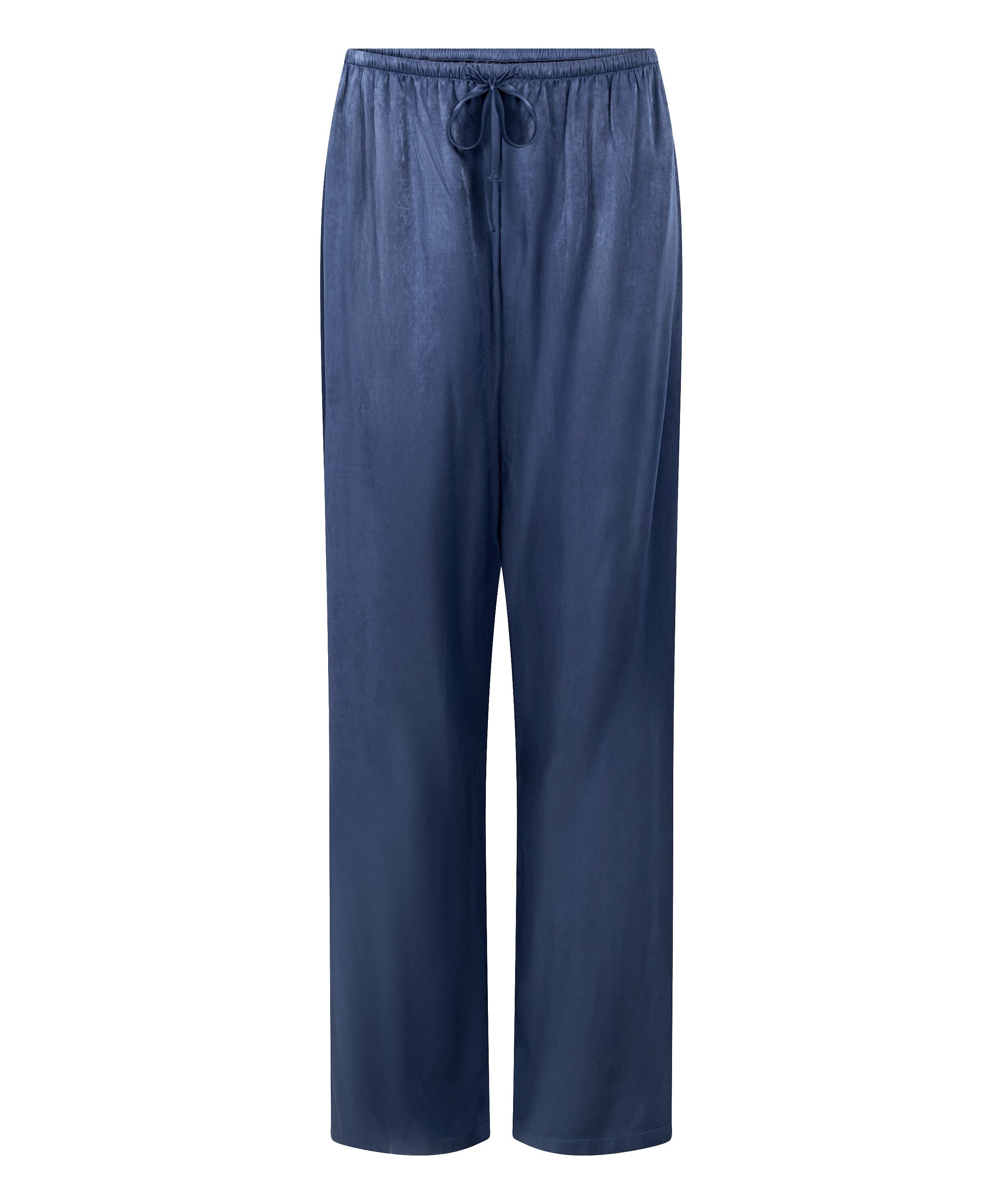 Pantalon Satin, Bleu