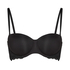Soutien-gorge à armatures préformé sans bretelles Angie, Noir