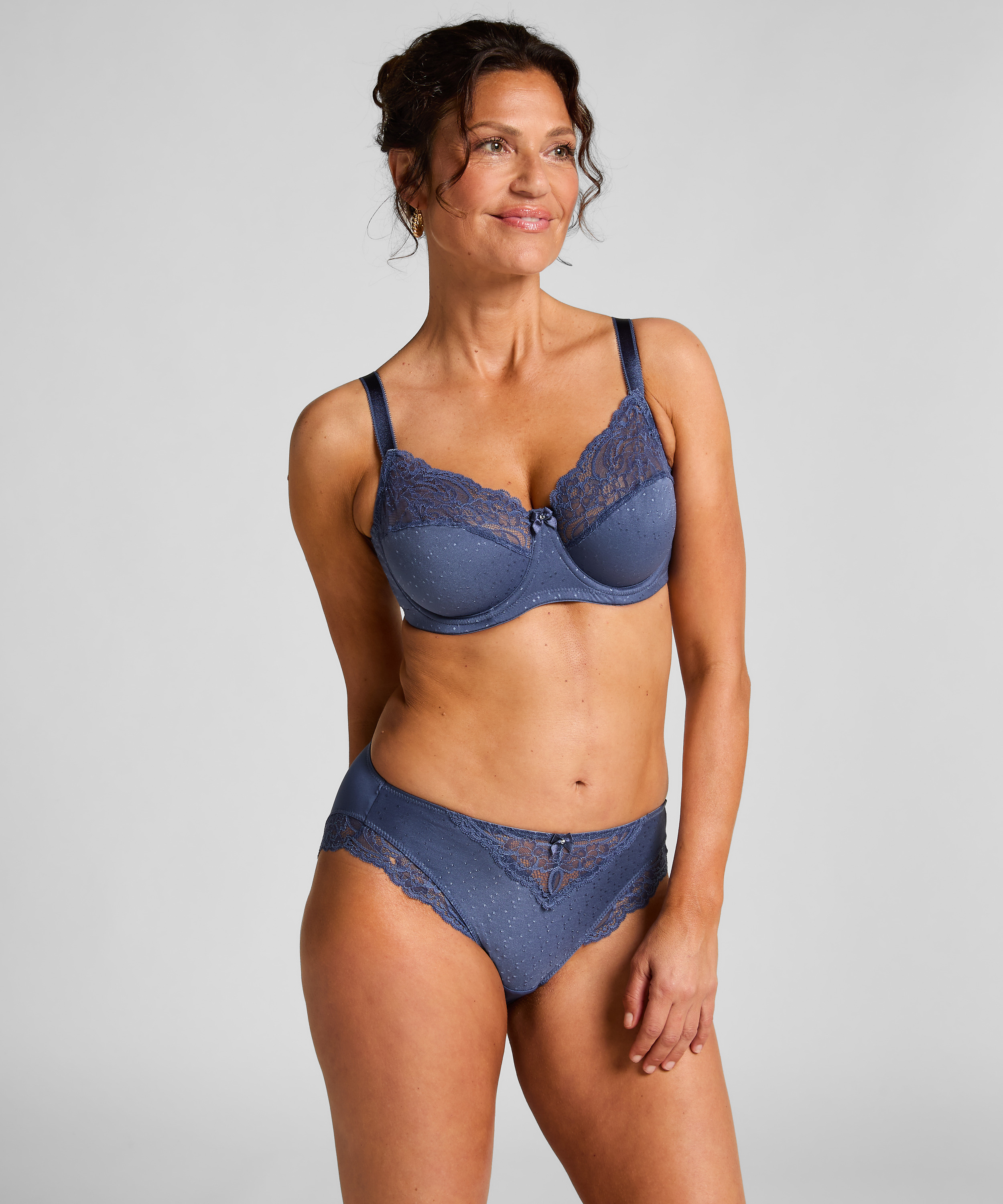 Soutien-gorge &agrave; armatures non-pr&eacute;form&eacute; Sophie, Bleu, main