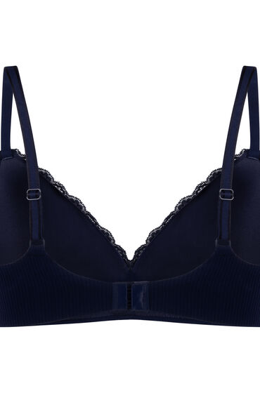 Hunkemöller Voorgevormde bh zonder beugel Lola Blauw, foto 2