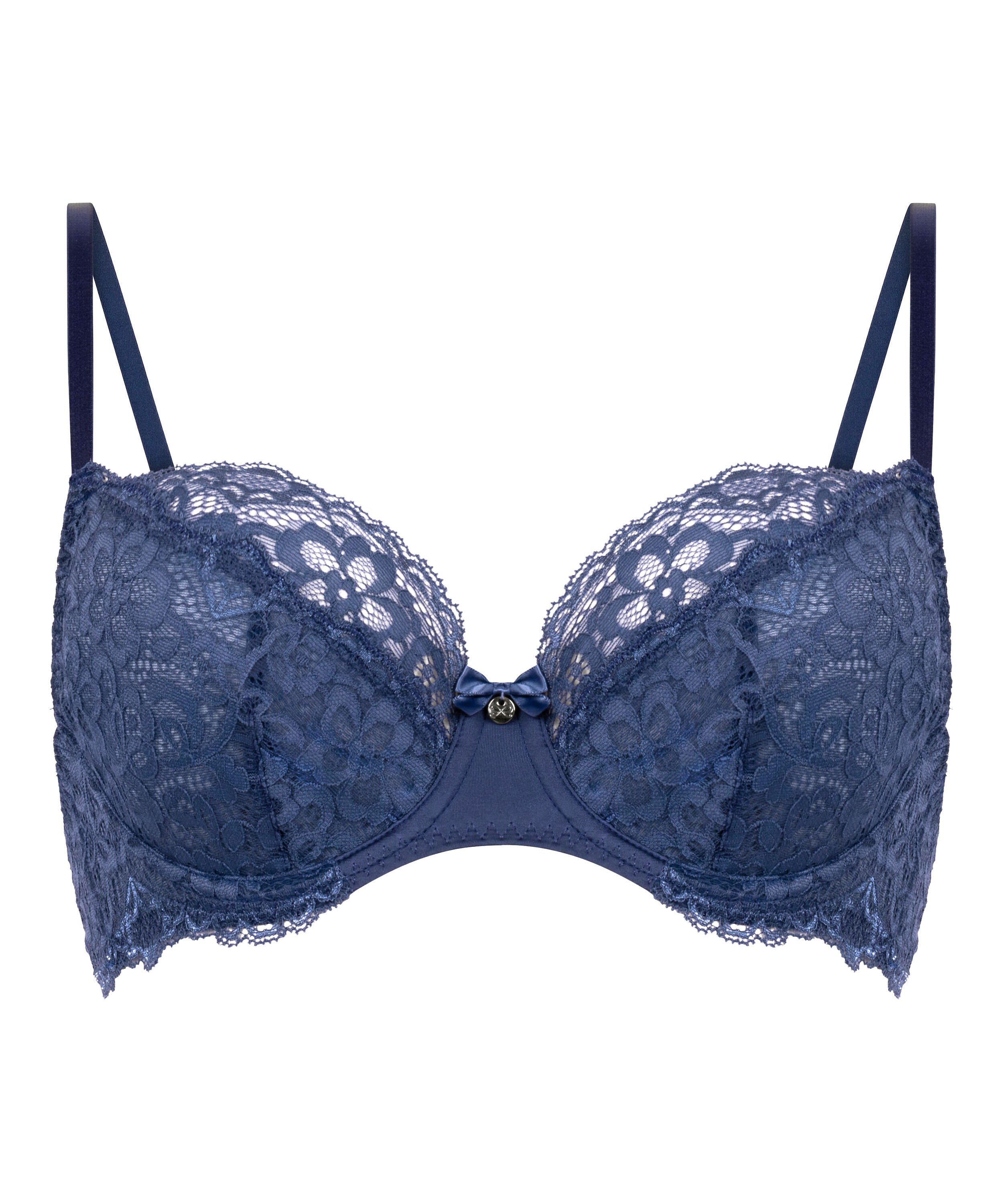 Soutien-gorge &agrave; armatures non-pr&eacute;form&eacute; Marine, Bleu