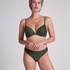 String Invisible Lace back, Vert