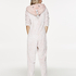Onesie Fleece Animal, Roze