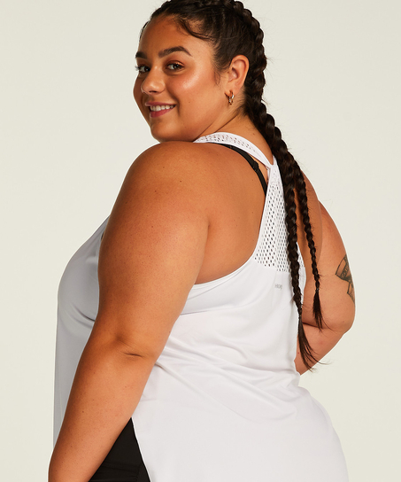 HKMX Tank top Performance, Wit
