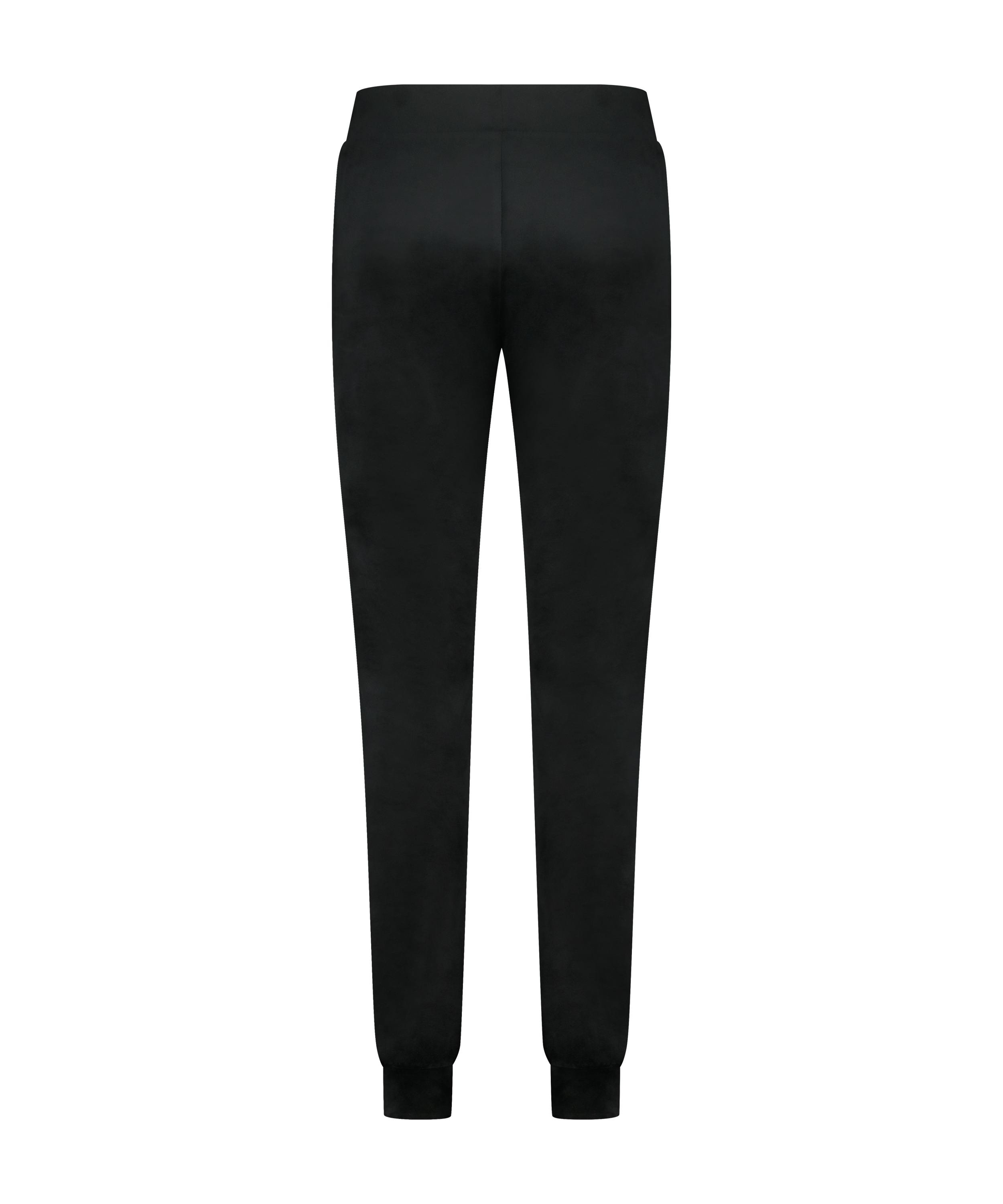 Petite Joggingbroek Velours, Zwart, main