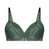 Soutien-gorge rembourr&eacute; sans armatures Lycke, Vert